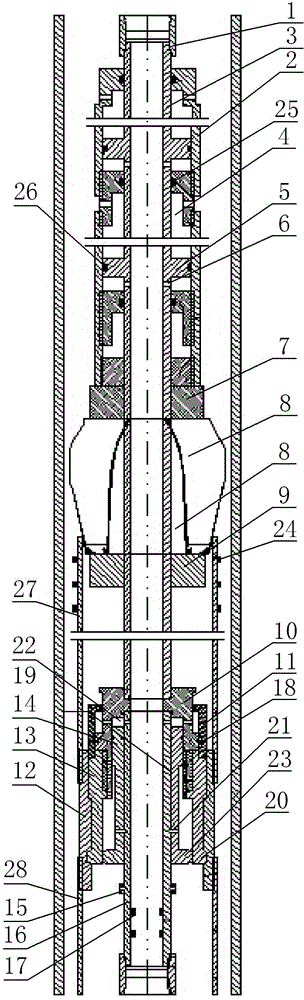 Multi-stage hydraulic expansion tail pipe suspension system with reducing expansion cone for horizontal well for thermal recovery of heavy oil