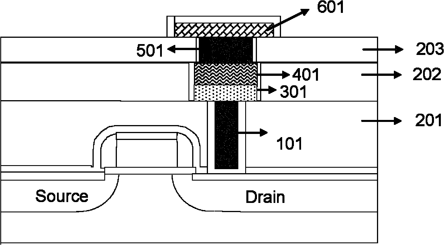 SixNy-based resistor-type memory and manufacturing method and application thereof