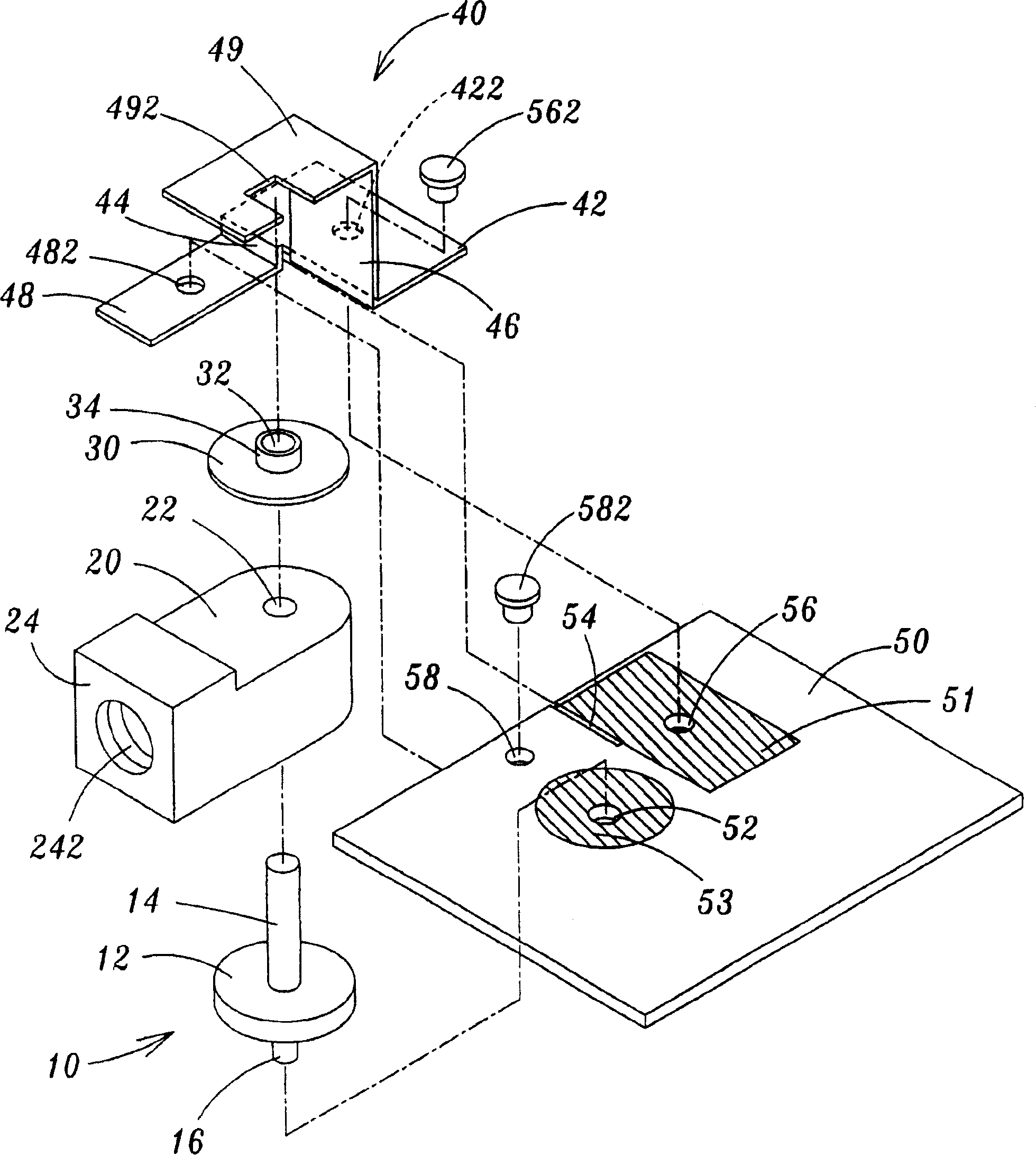 Antenna joint device capable of adjusting direction