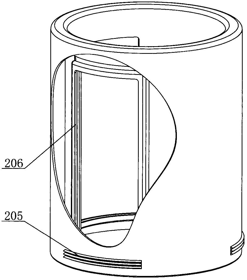 Household grain storage drum with sieve