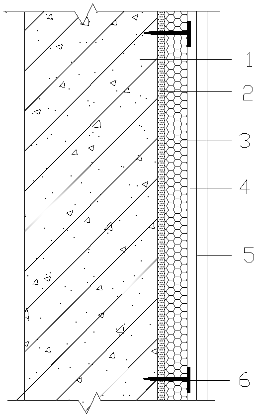 EPS light aggregate concrete composite wall and its construction method
