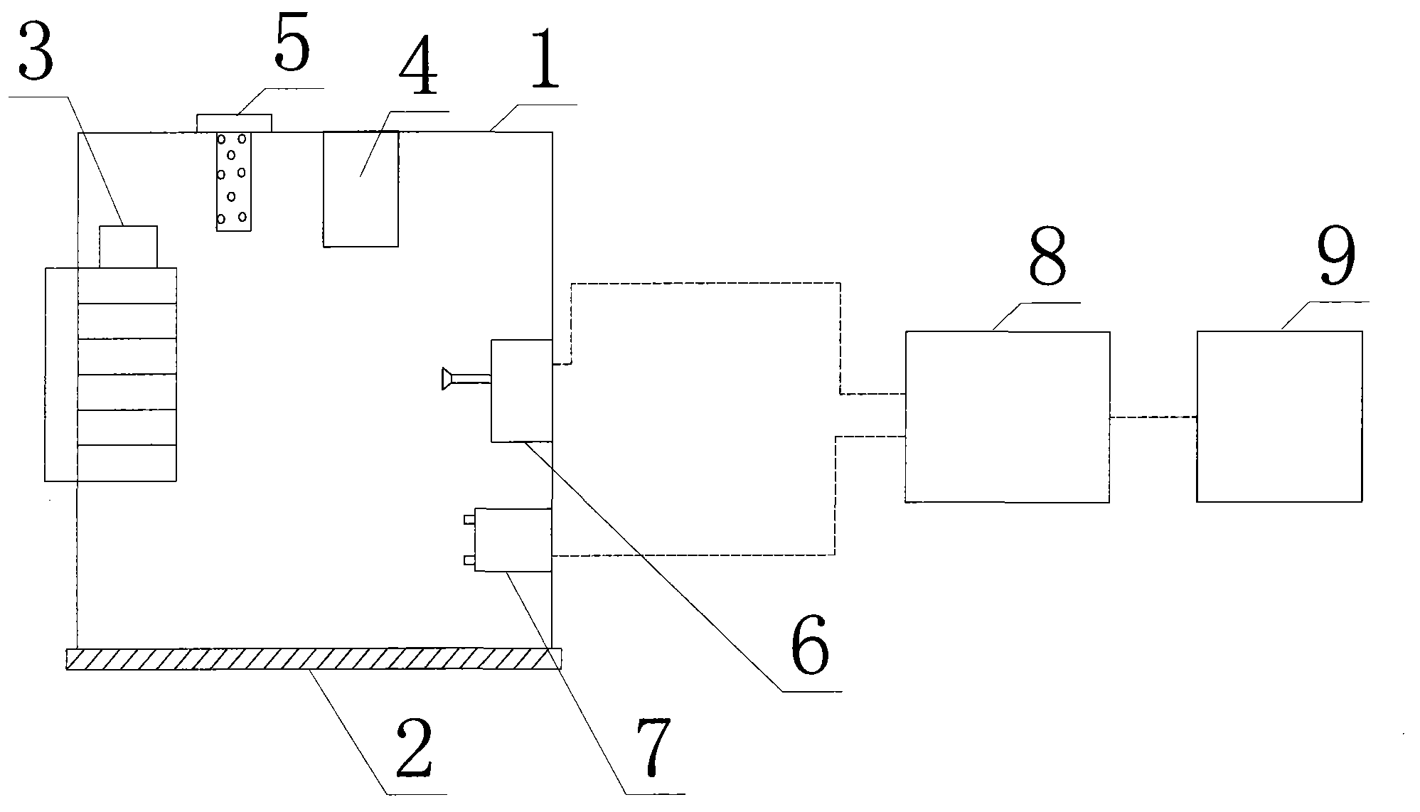 Air supply device for air conditioning system and air conditioning system