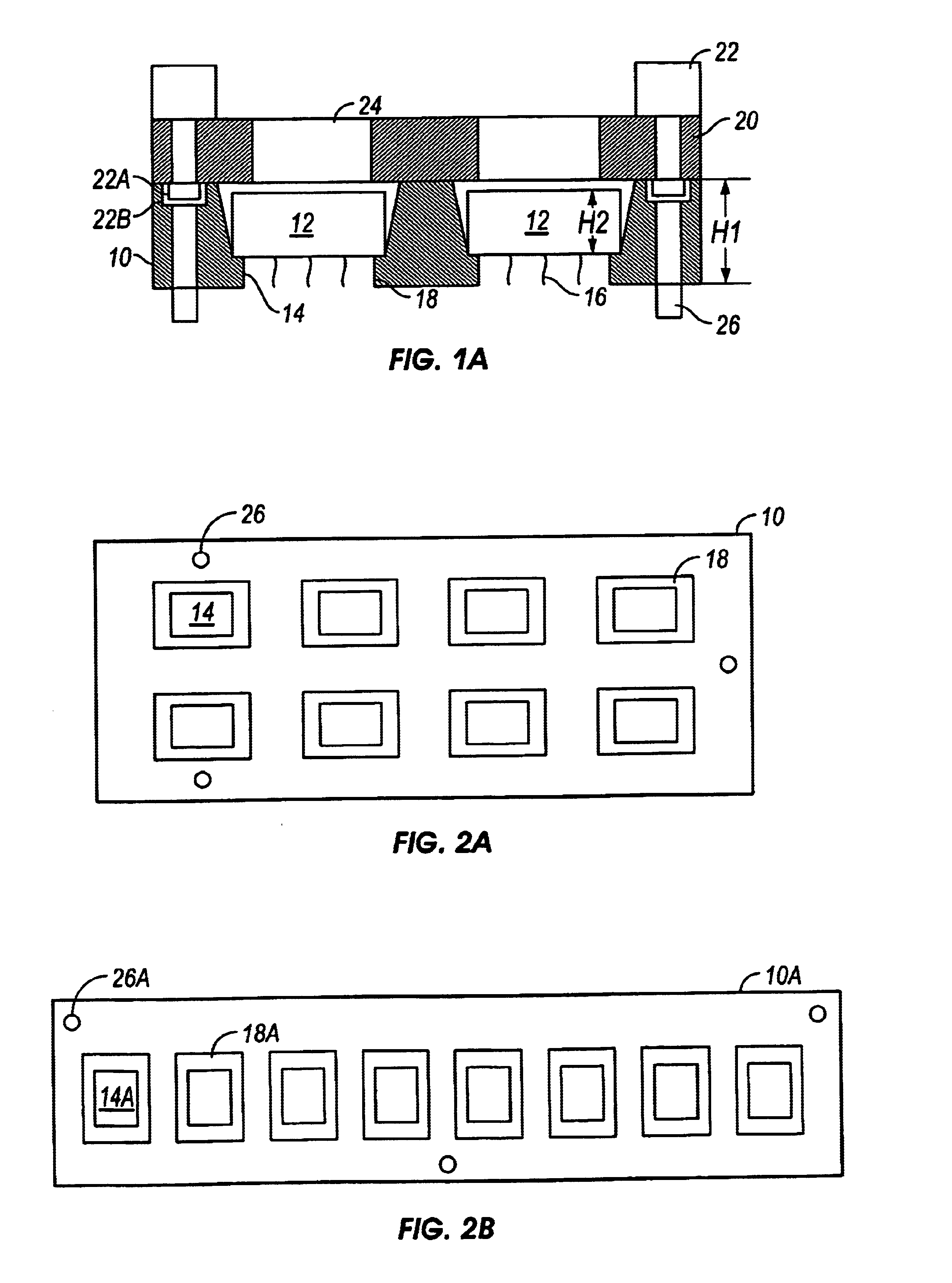 Method for processing an integrated circuit including placing dice into a carrier and testing