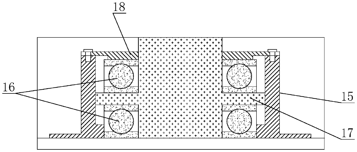 Tunnel wall arc roof digging and leveling machine