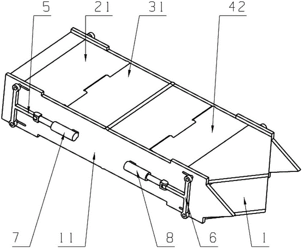 Adjustable S-shaped binary spraying pipe