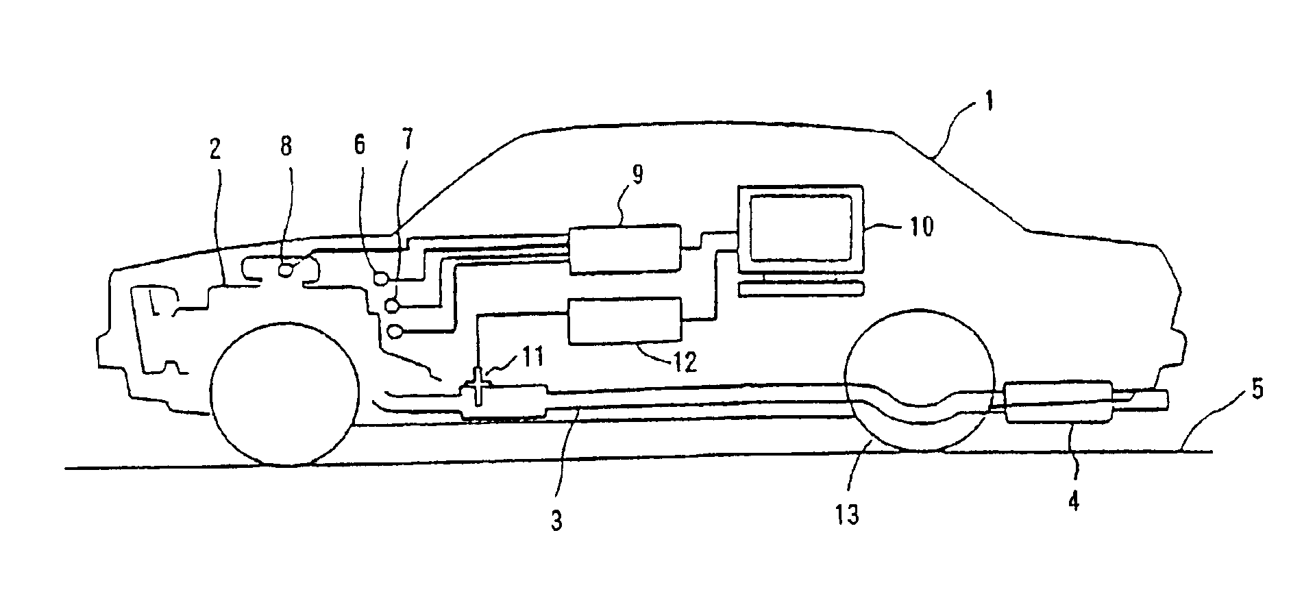 System and method for measuring brake mean effective pressure in a running vehicle