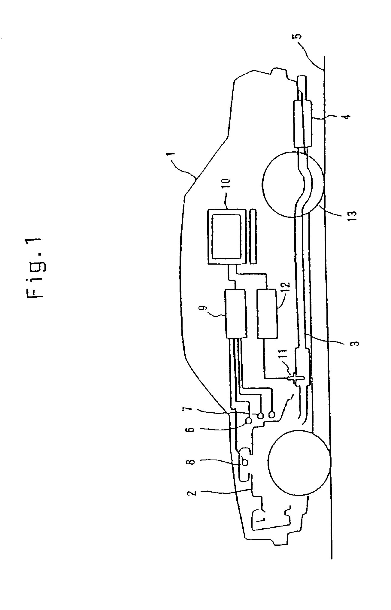 System and method for measuring brake mean effective pressure in a running vehicle