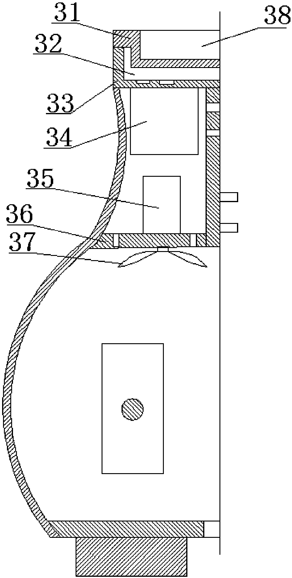 Power source socket with protective effect
