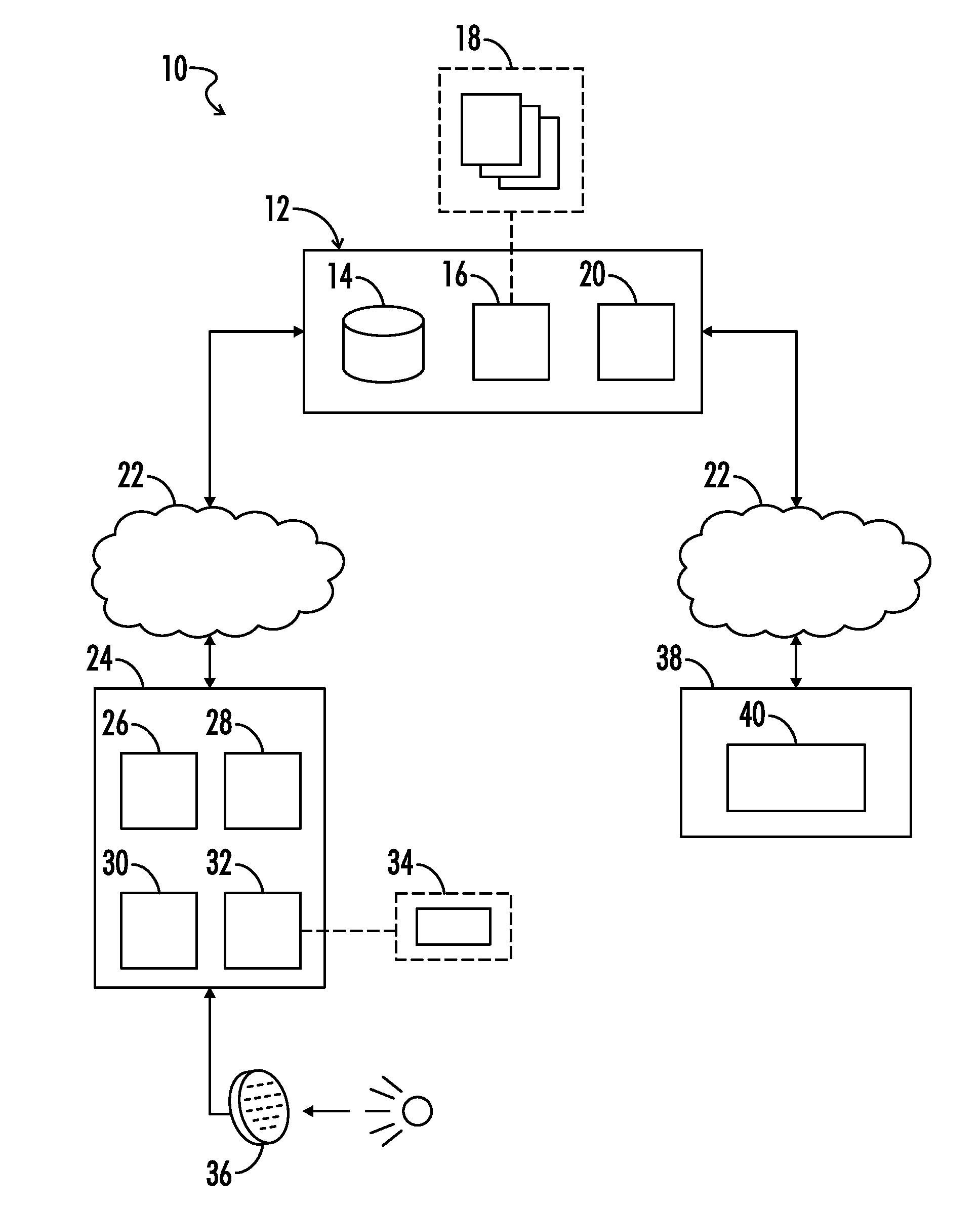 Electronic health record system and method for patient encounter transcription and documentation