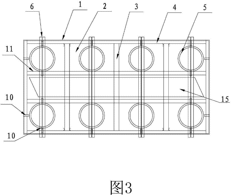 Deepwater single-wall steel overhead bin cofferdam and construction method thereof