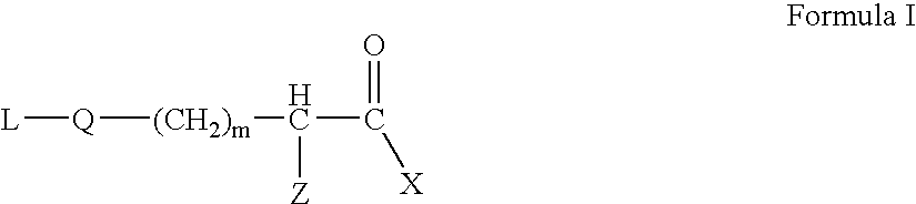 Sterically hindered poly(ethylene glycol) alkanoic acids and derivatives thereof