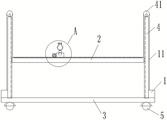 Construction method of gypsum sprayed wall