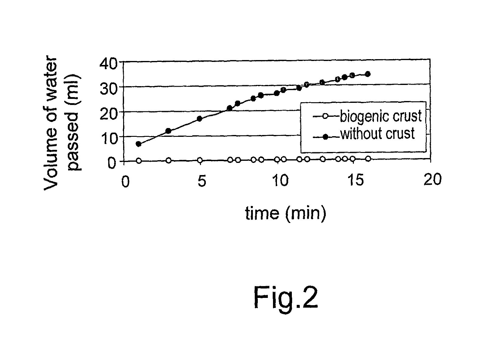 Method for promoting soil crust formation