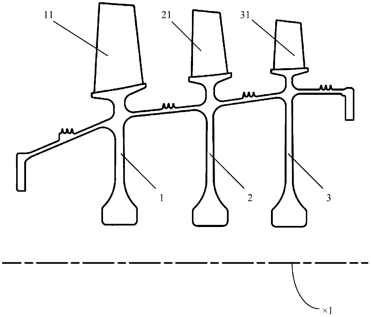 Tandem blisk manufacturing process