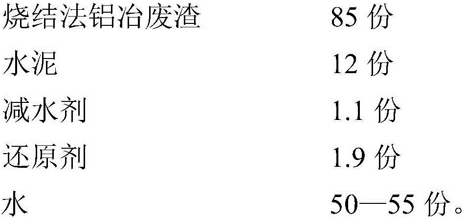 Light rolling-free abutment backfilling material and preparation method thereof