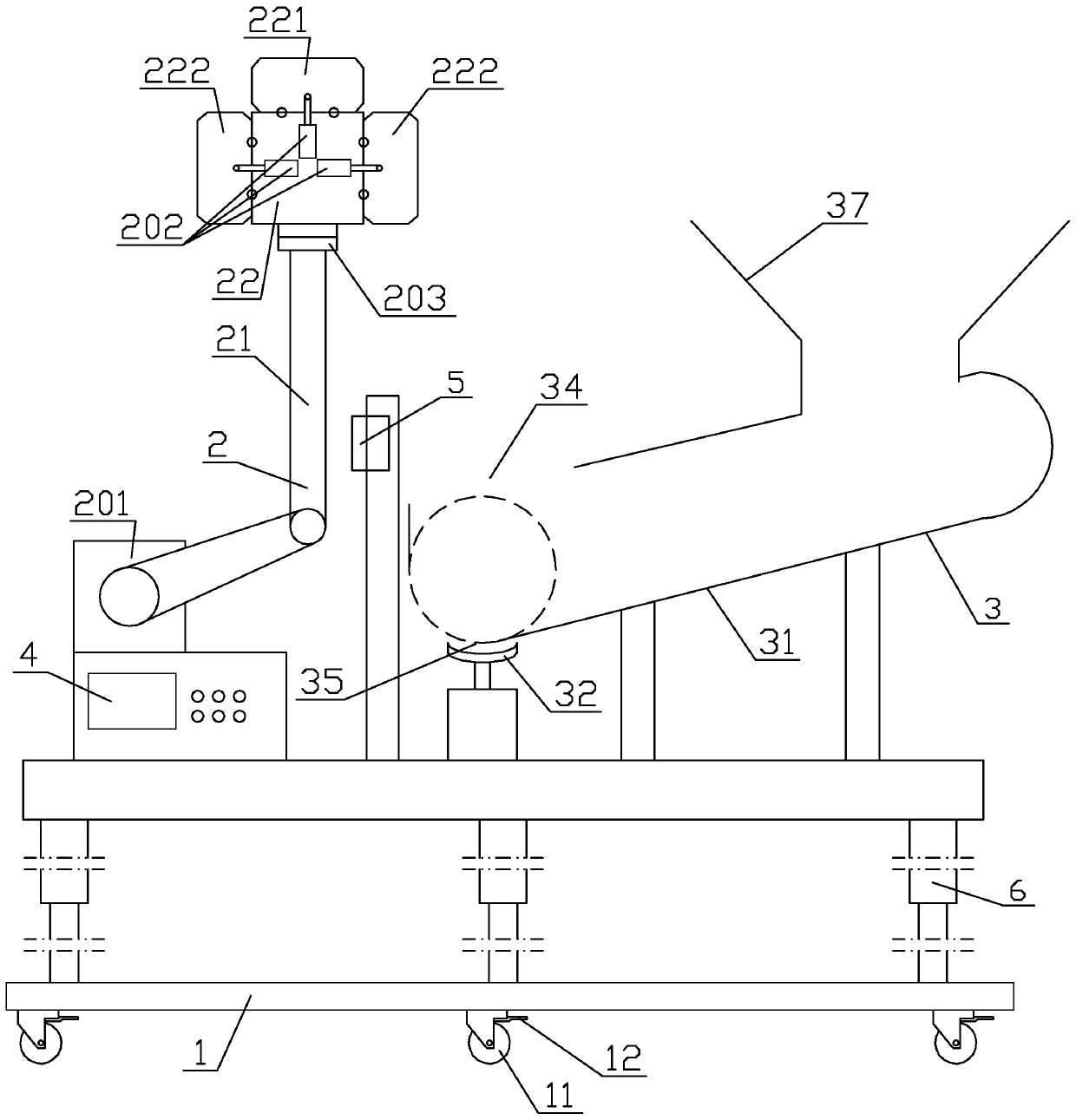 Volleyball serving machine