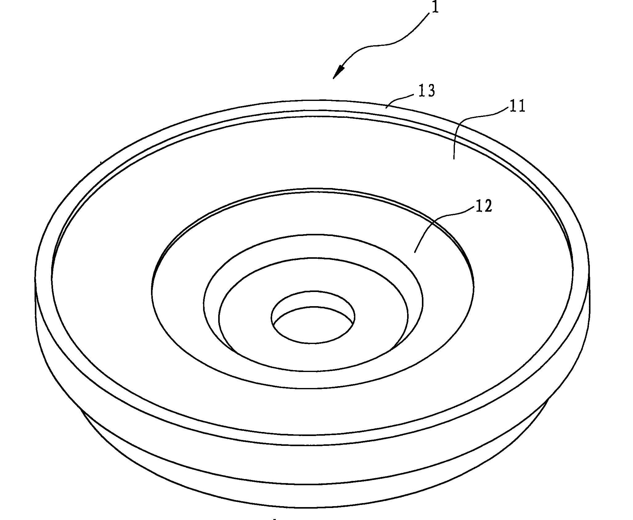 Preparation method of ground section