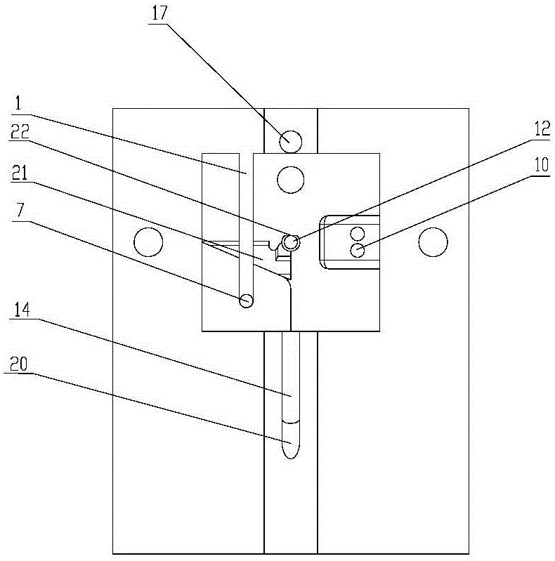 A diode bending die