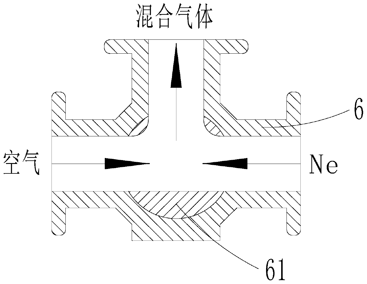 Gas-film stepless variable damping device of gas static-pressure main shaft