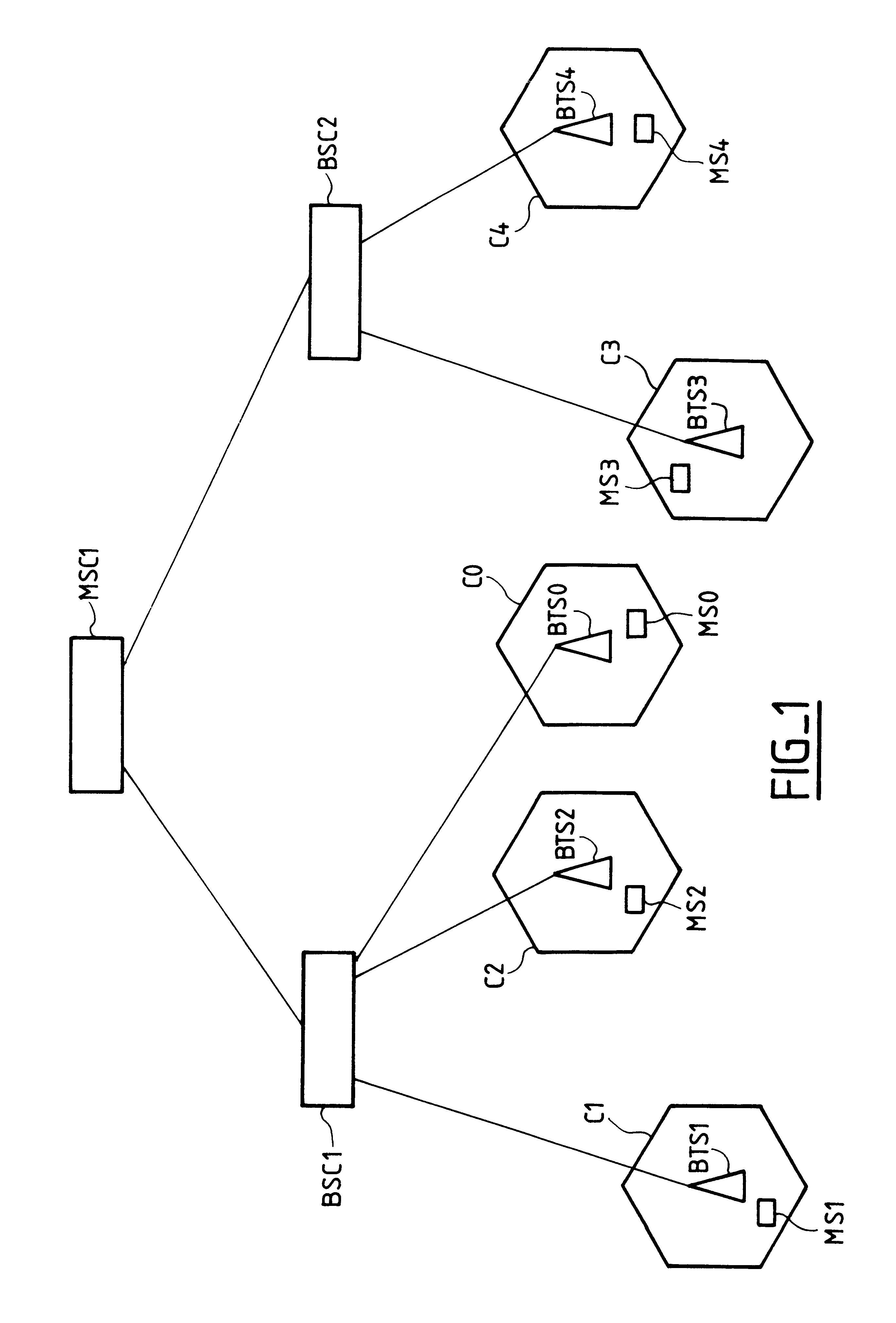 Method of selecting cells in a cellular mobile radio system