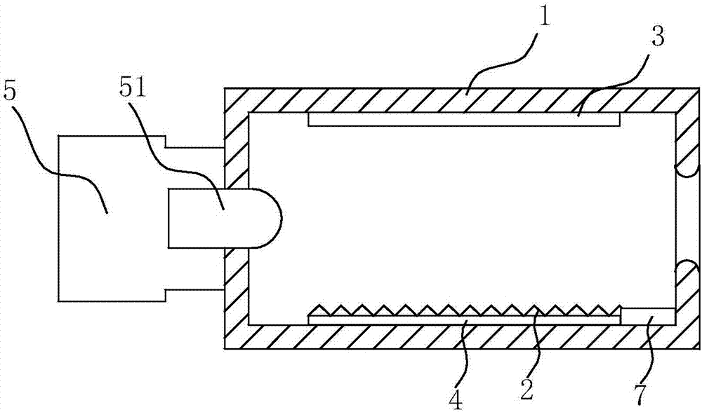 Photoelectric oil smoke sensor