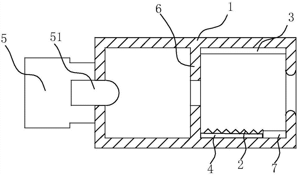 Photoelectric oil smoke sensor