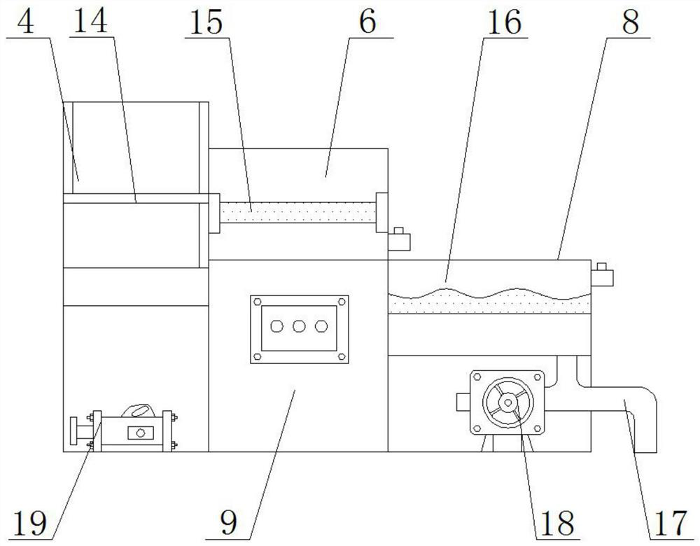 A kind of sewage treatment equipment for hotel and its using method