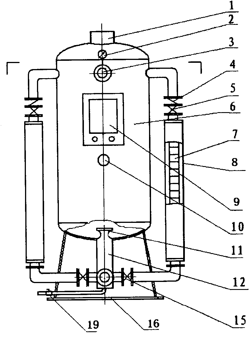 Suspension type mute non-negative-pressure variable frequency automatic water supply device