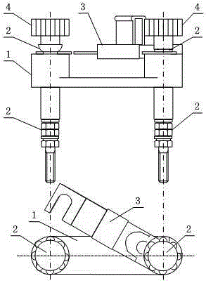 A state monitoring terminal and monitoring system for a protective platen