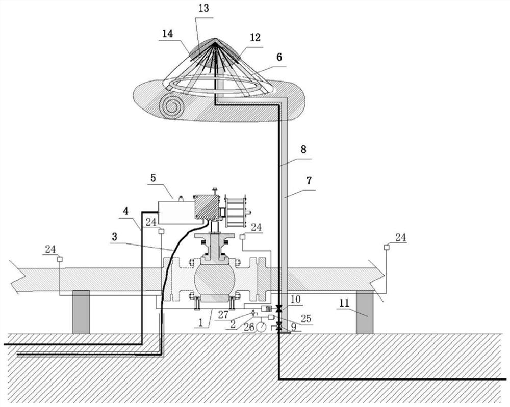 Fireproof protection tent and use method thereof