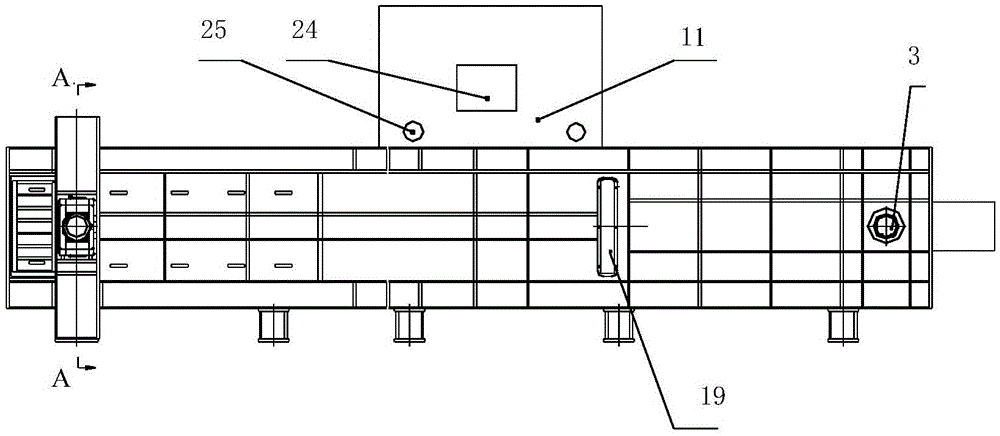 Continuous type garbage compressing and dewatering device