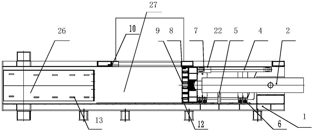 Continuous type garbage compressing and dewatering device