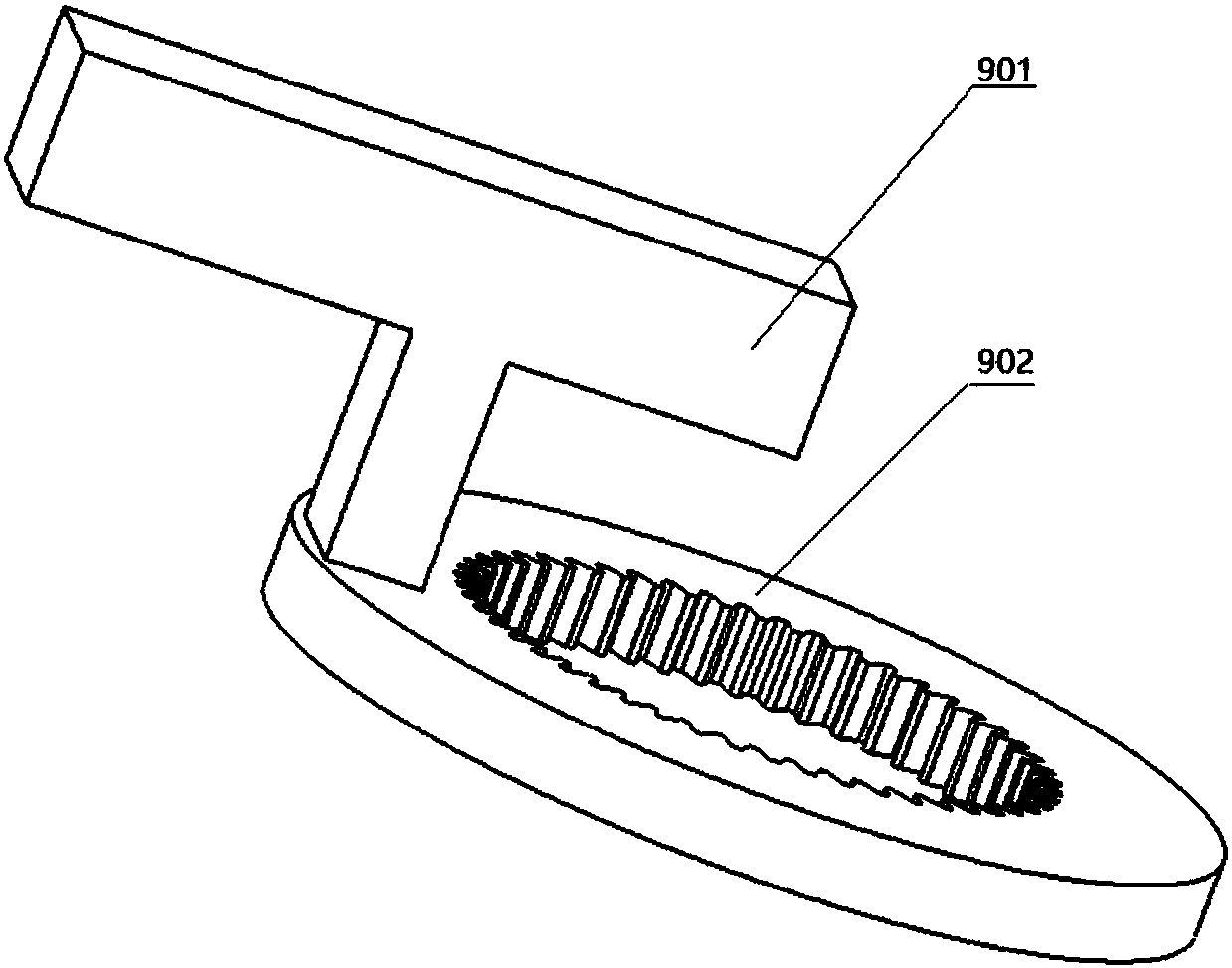 Large-angle all steer-by-wire system for electric vehicle driven by hub motor, and method thereof