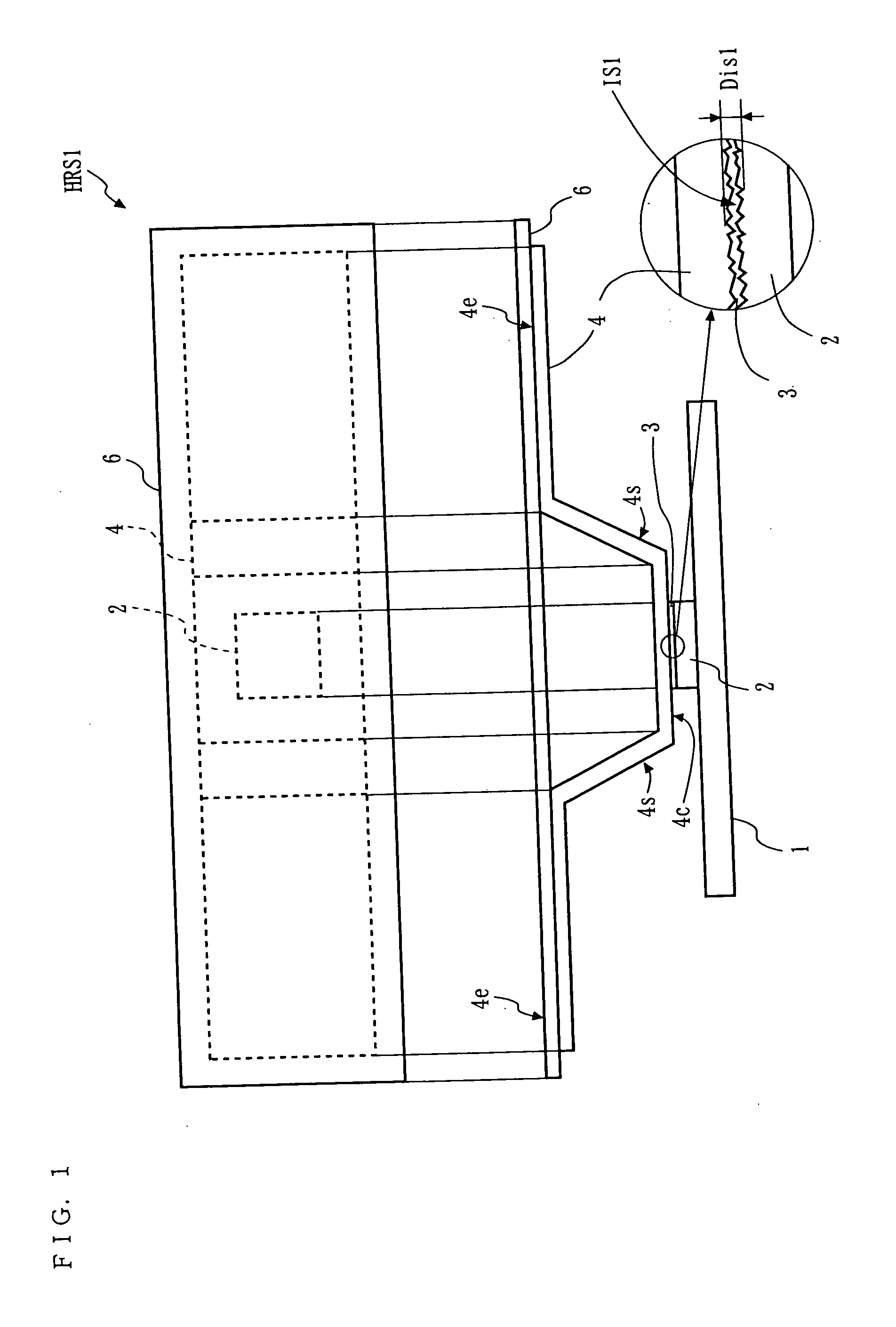 Heat-radiating structure of electronic apparatus