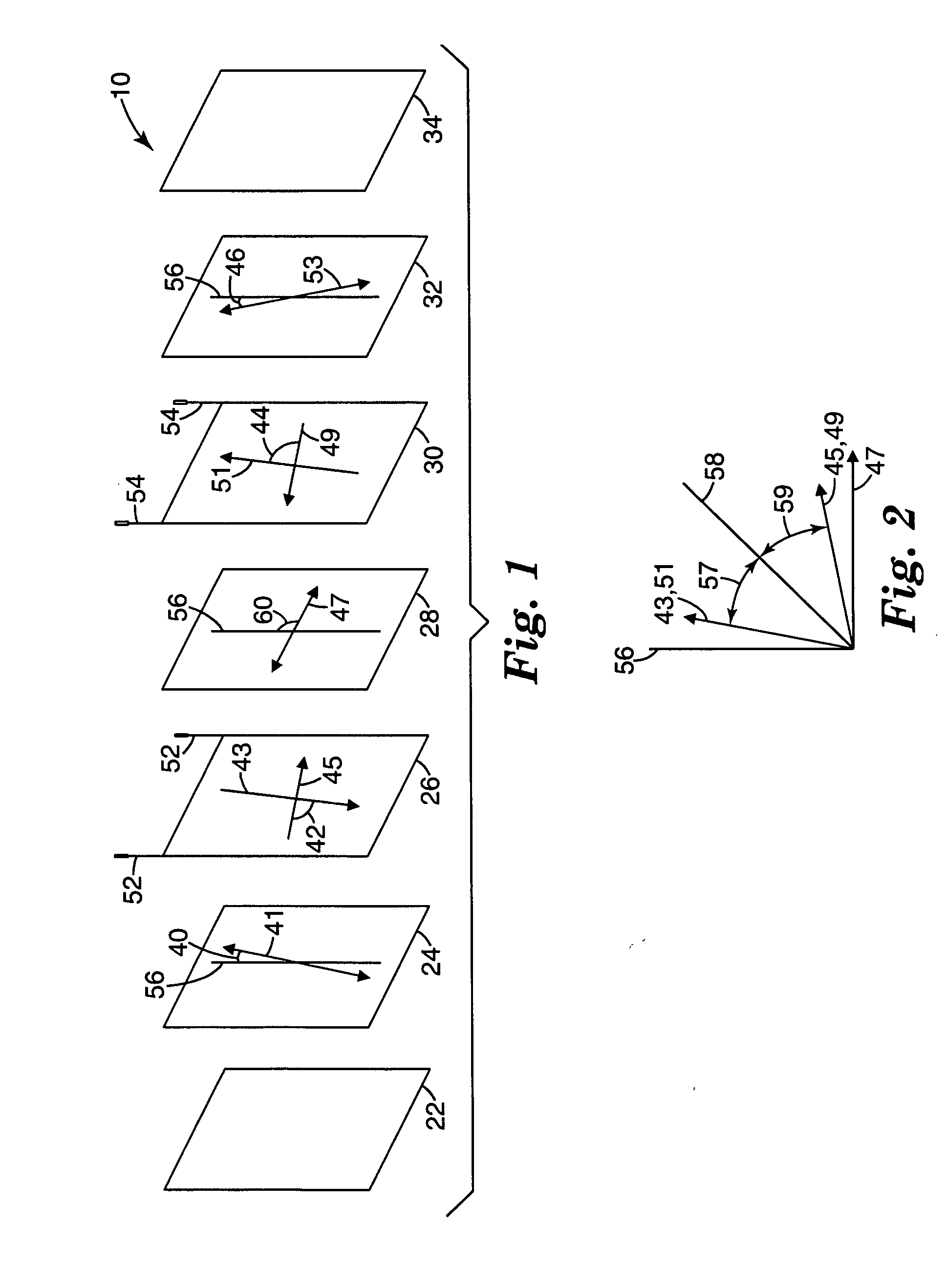 Automatic darkening filter with offset polarizers