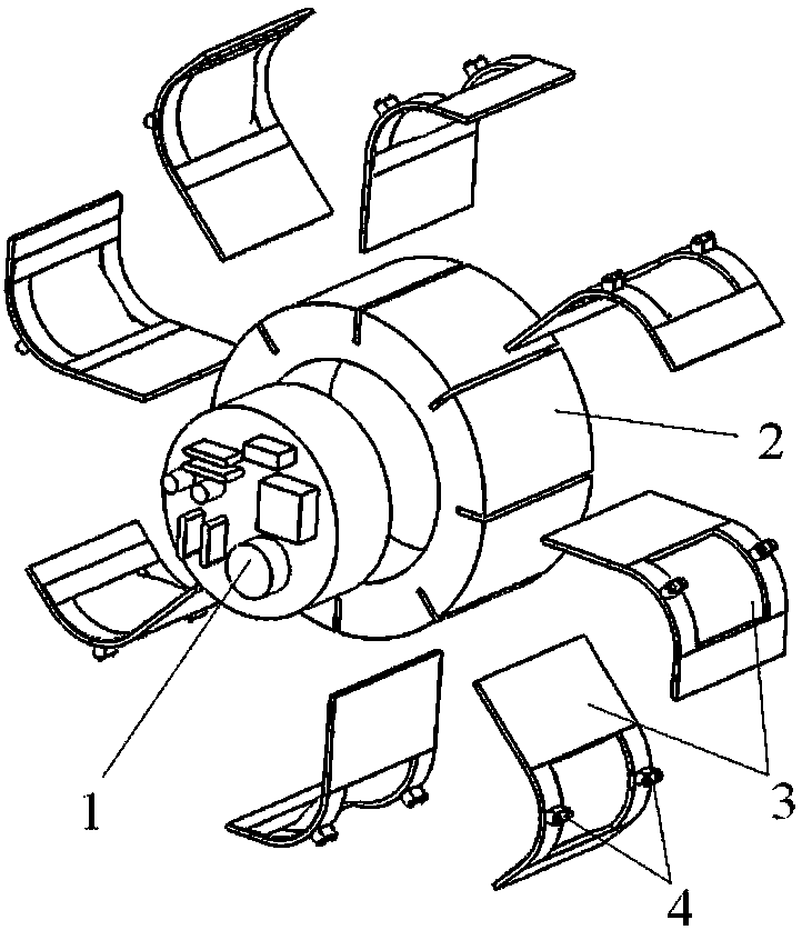 Autonomous rolling soft robot based on dielectric elastomers