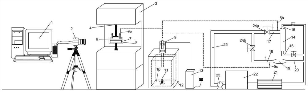 An experimental analysis device for the microcosmic characteristics of droplet coalescence in a shear flow field