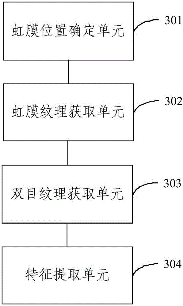 Binocular iris characteristic obtaining method, binocular iris characteristic obtaining device, identity identification method and identity identification system