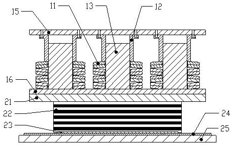 Slidable multi-dimensional seismic-vibration double-control seismic isolation support