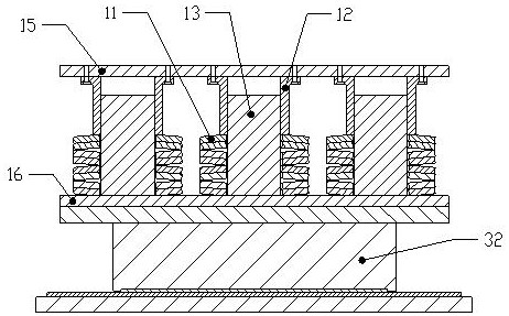 Slidable multi-dimensional seismic-vibration double-control seismic isolation support