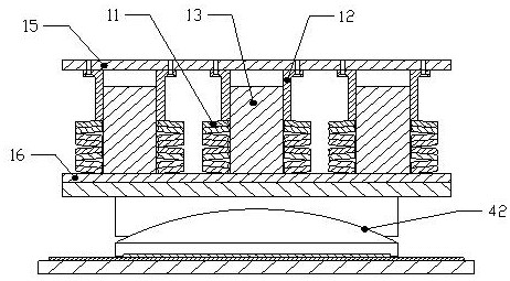 Slidable multi-dimensional seismic-vibration double-control seismic isolation support