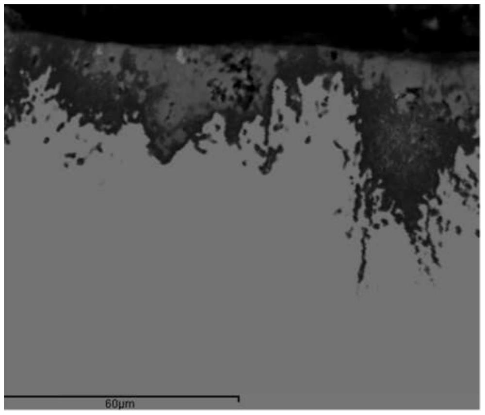 Steel resistant to sulfate-reducing bacteria corrosion, its application and its preparation method