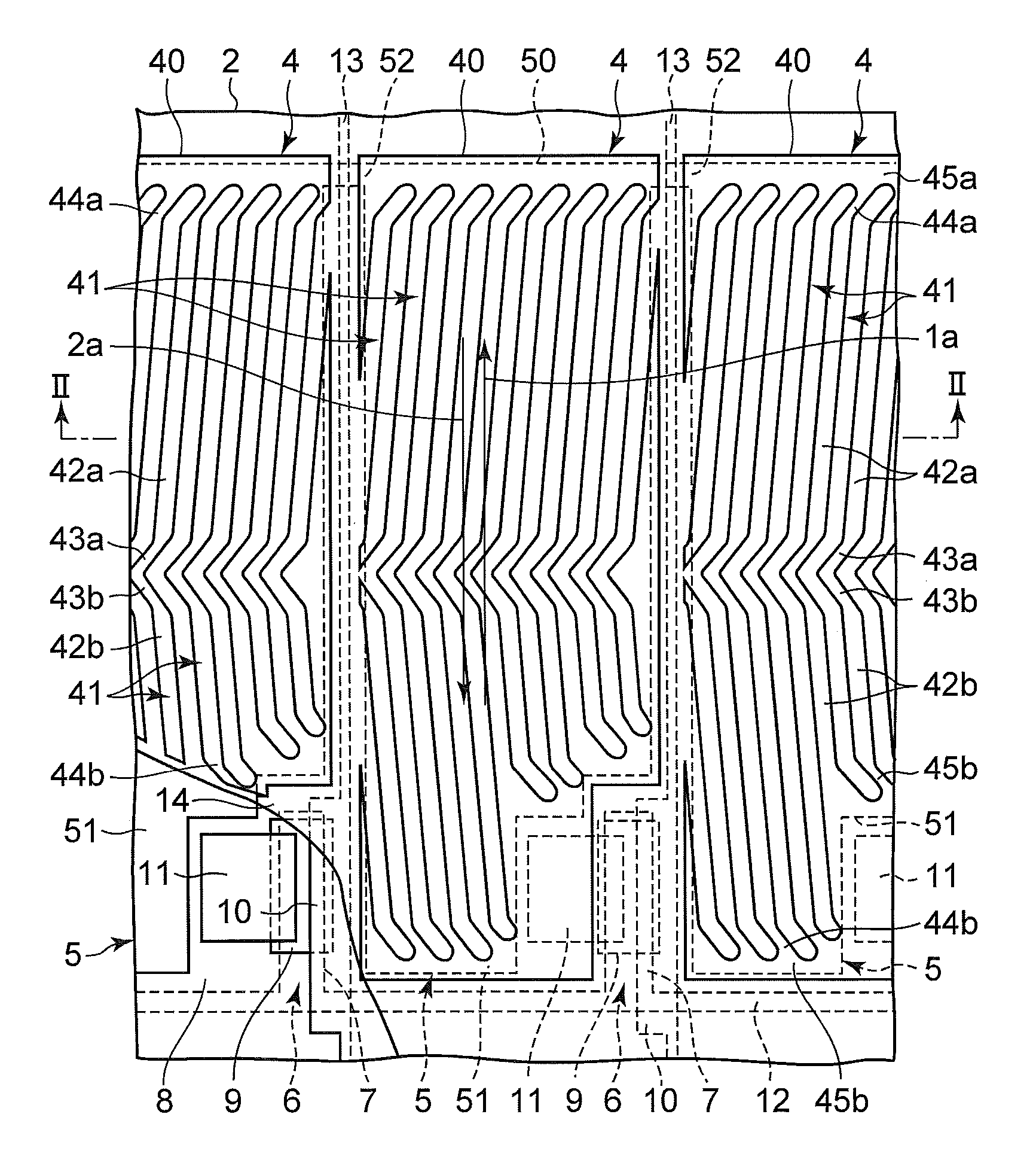 In-plane switching type liquid crystal display device
