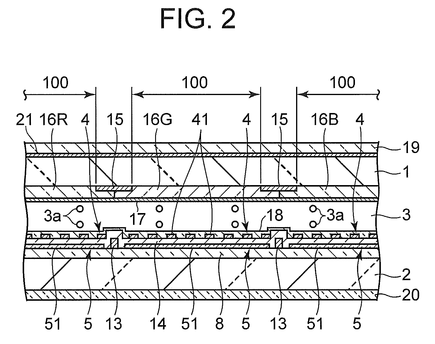 In-plane switching type liquid crystal display device
