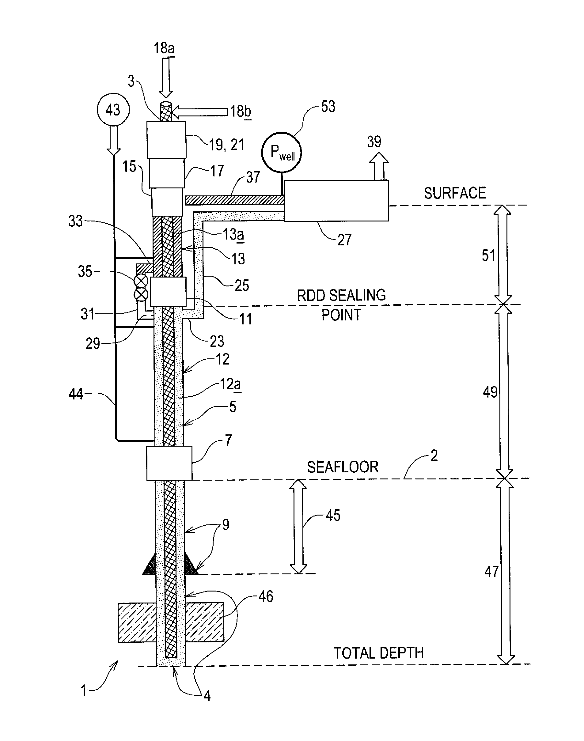 Drilling method for drilling a subterranean borehole