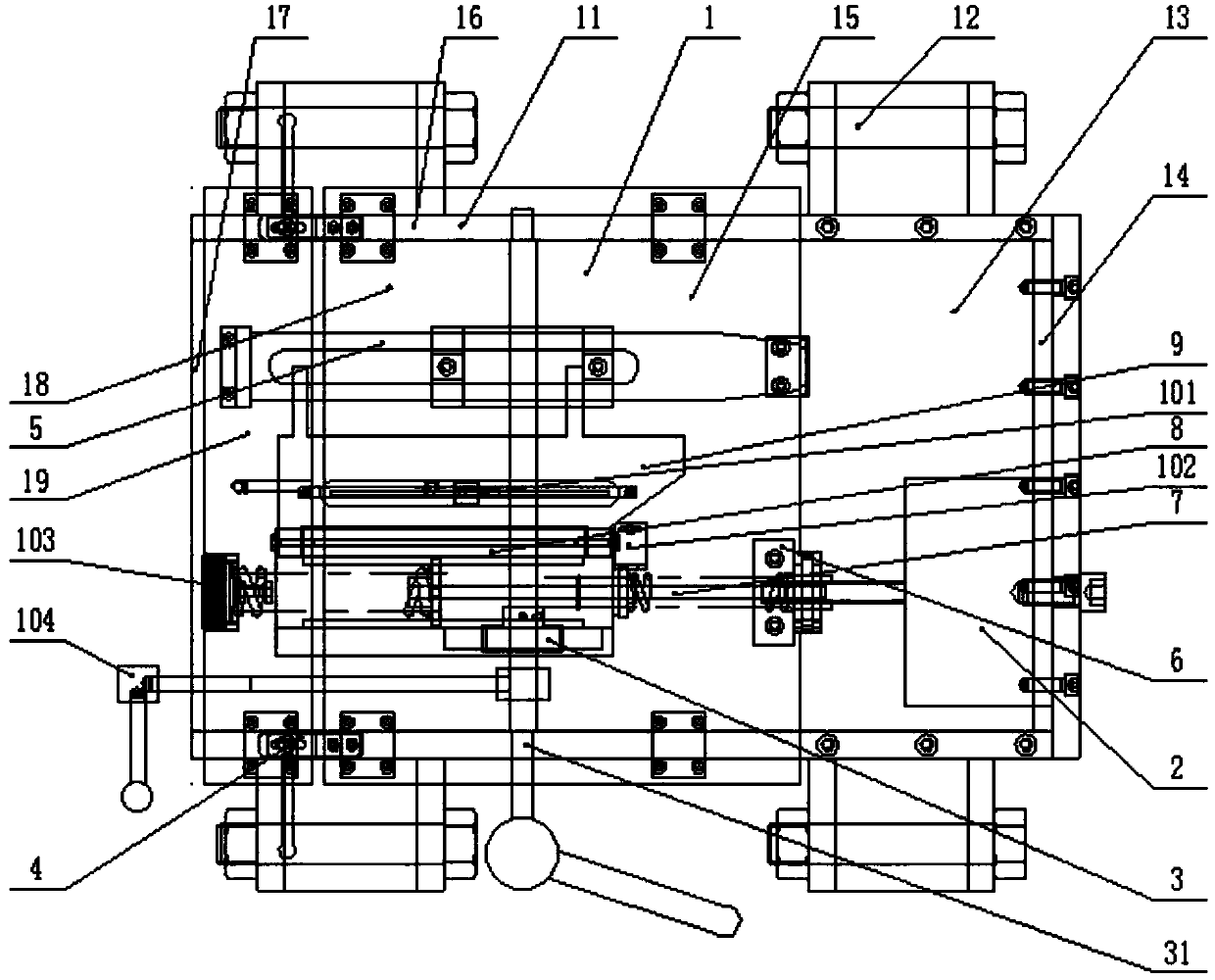 Detector of rebound apparatus