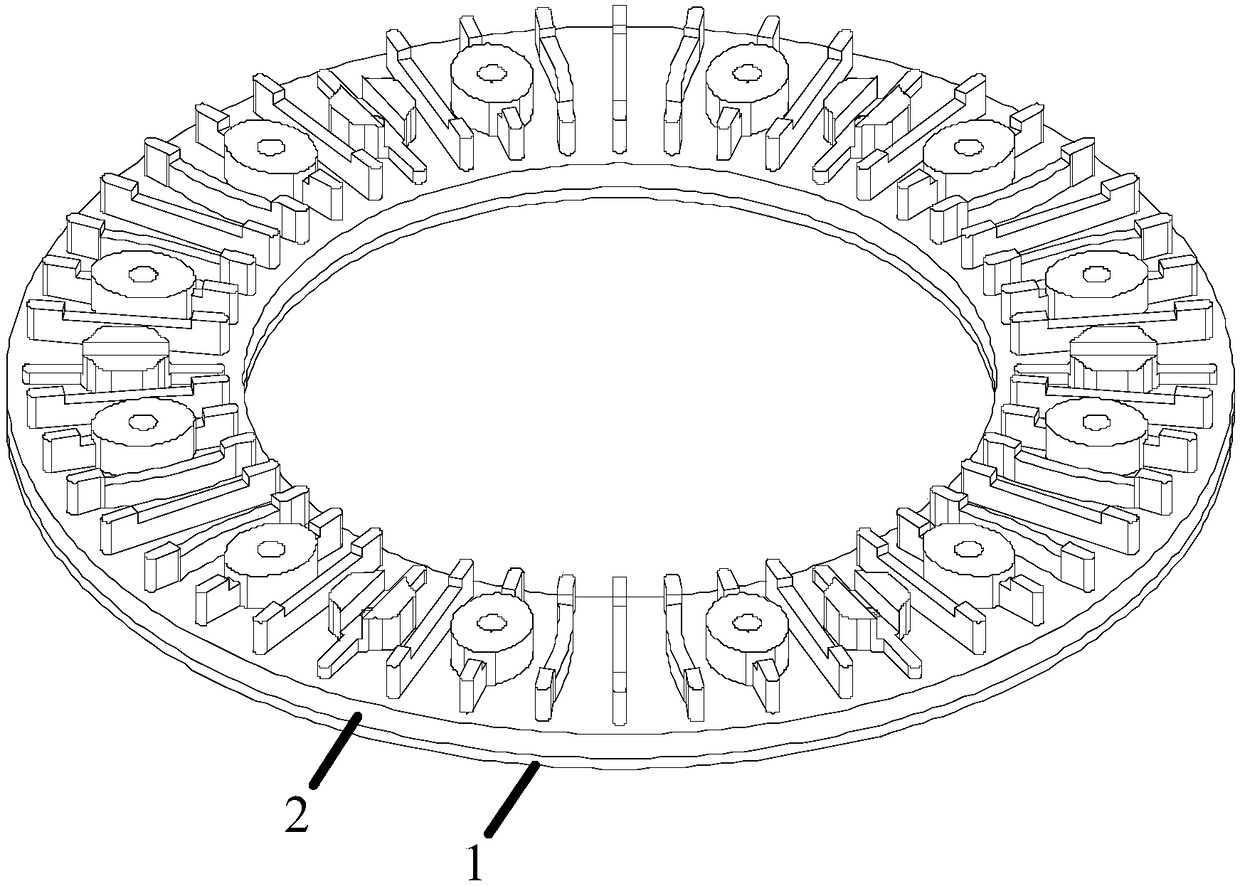 Combined brake disc and braking device