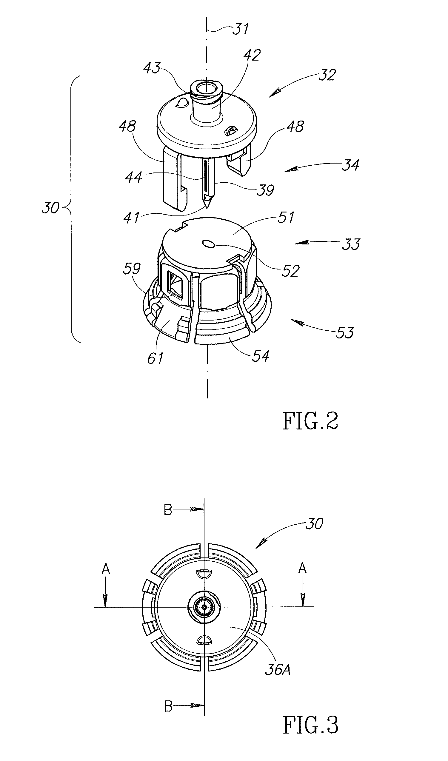 Telescopic female drug vial adapter