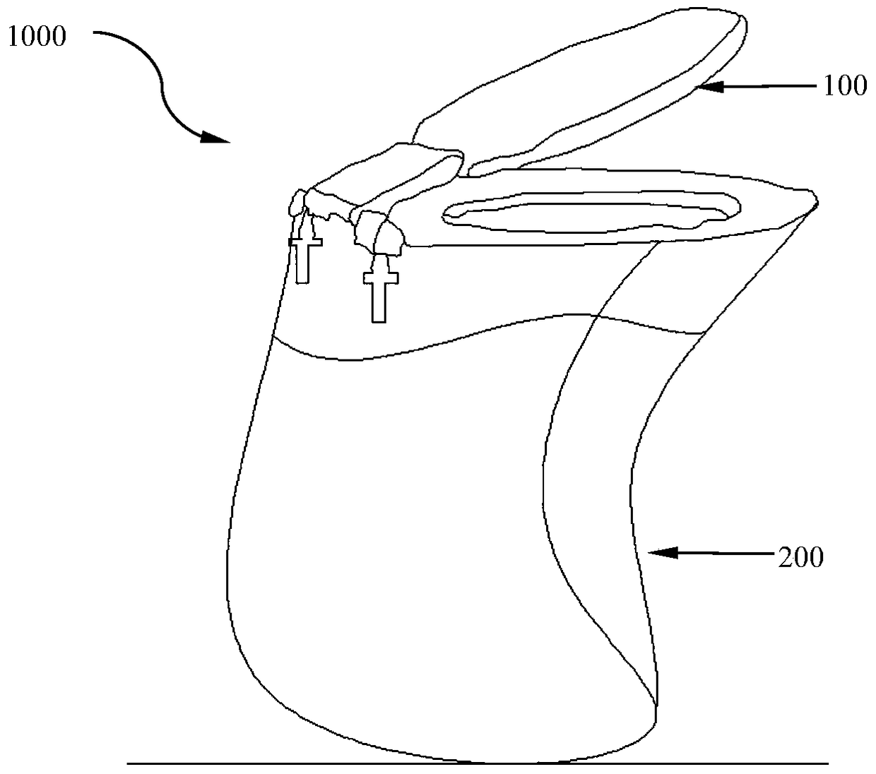 A toilet lid capable of alarming when an accident occurs while sitting on the toilet, a method thereof, and a toilet