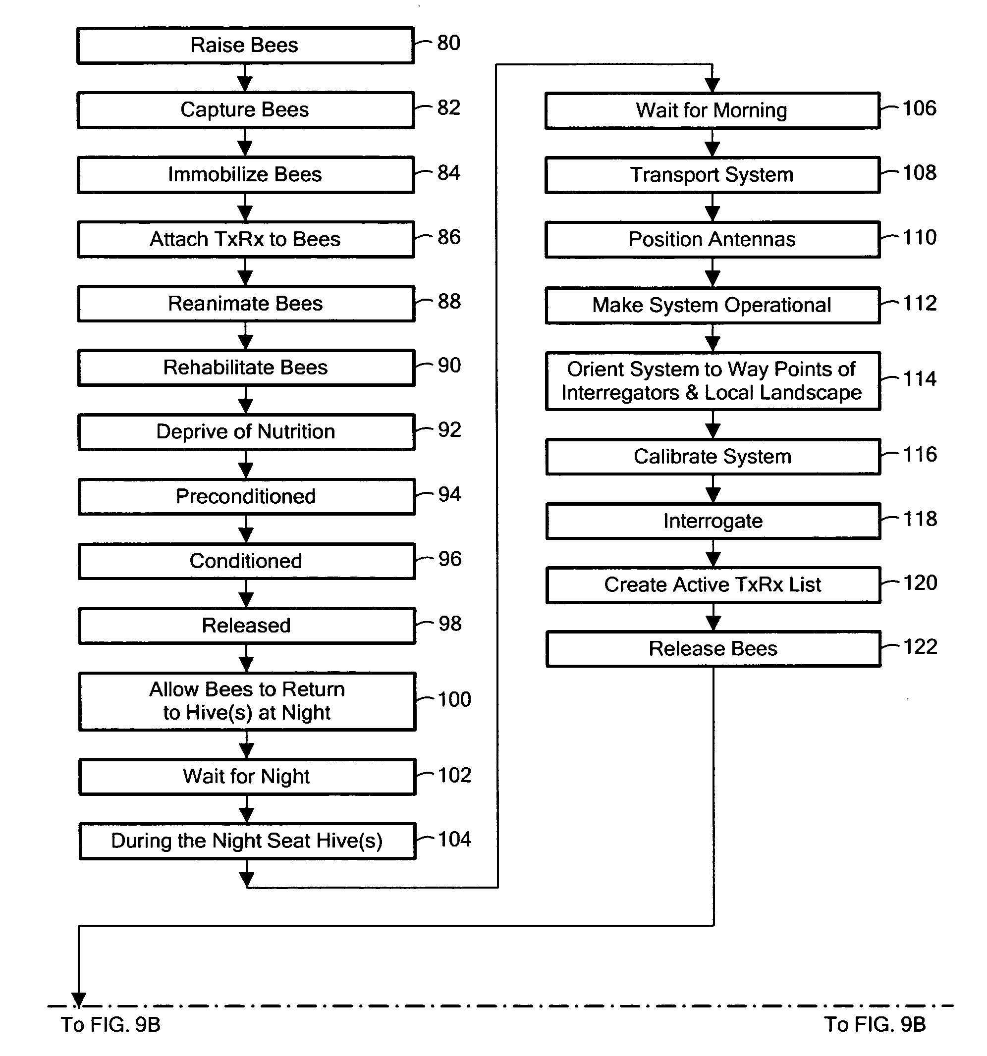 System and method for determining the position of instrumented biological agents